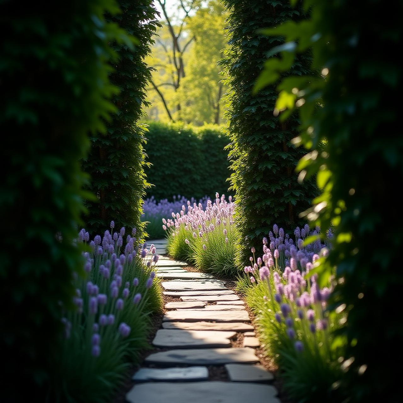 Lush seasonal garden design